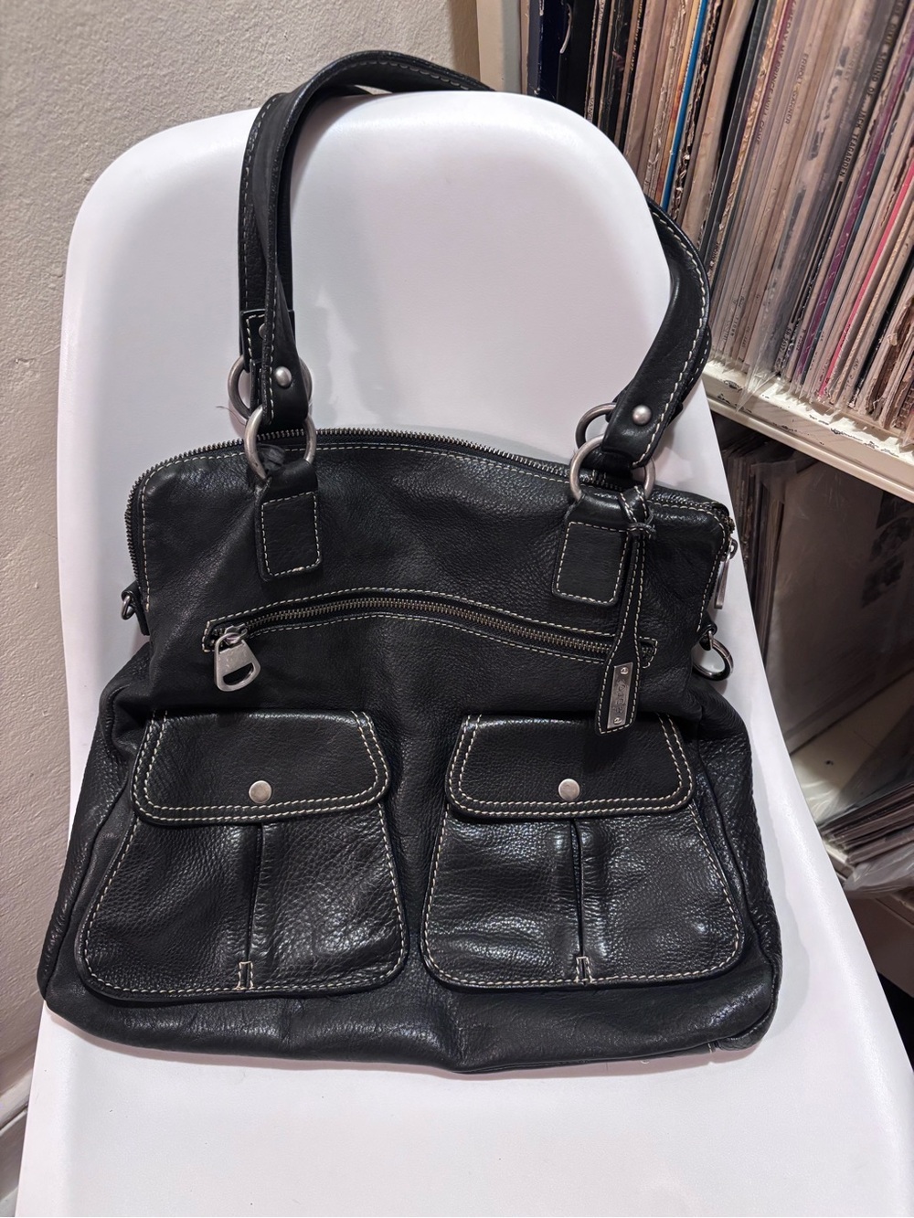 Abro Luxury Leather Shoulder Bag